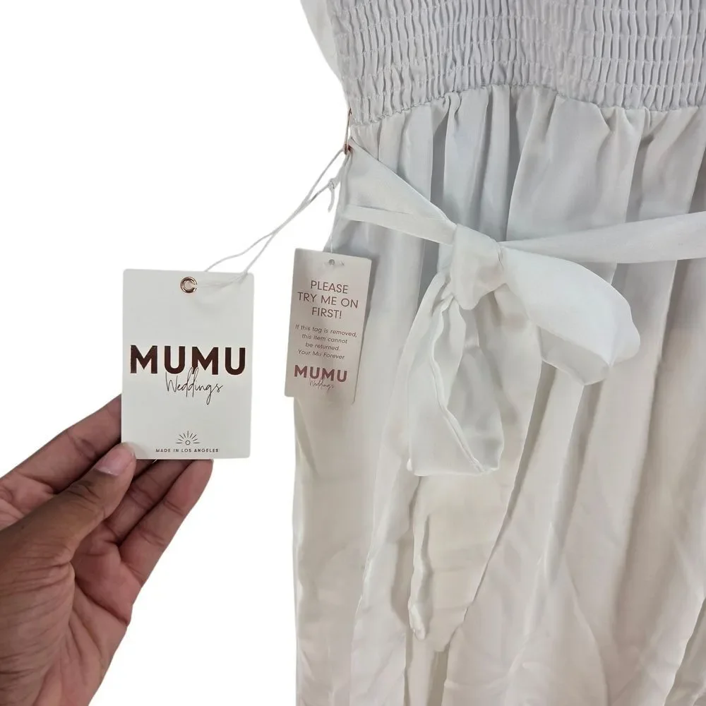 NTW Show Me Your MUMU Garden Midi Dress